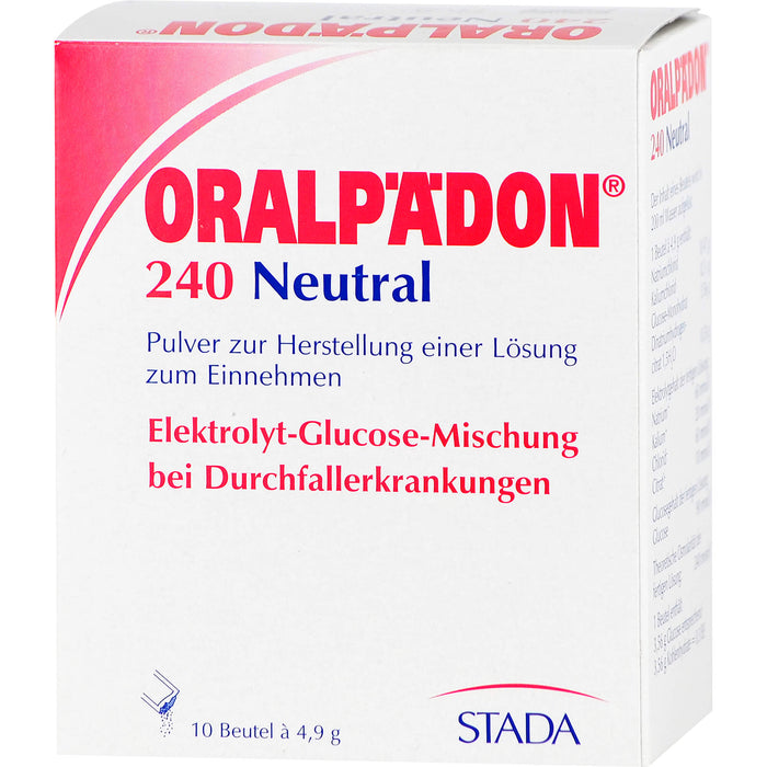 Oralpädon 240 Neutral Pulver, 10 pc Sachets