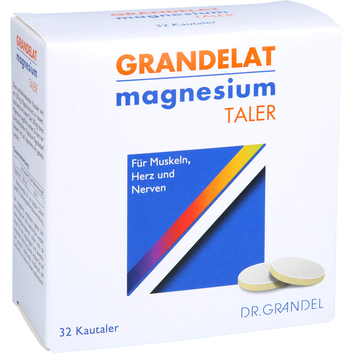 GRANDELAT Magnesium Taler 300 mg, 32 pcs. Tablets