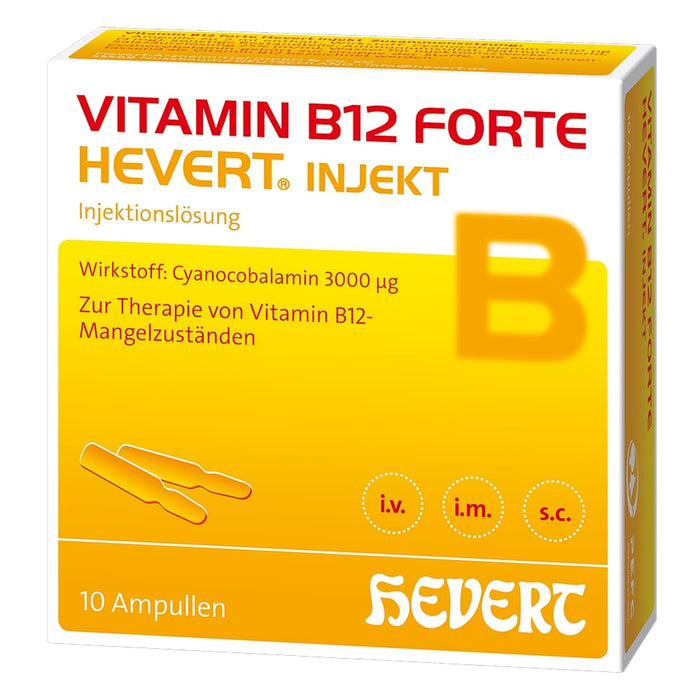 Vitamin B12 forte Hevert injekt Ampullen, 10 pc Ampoules