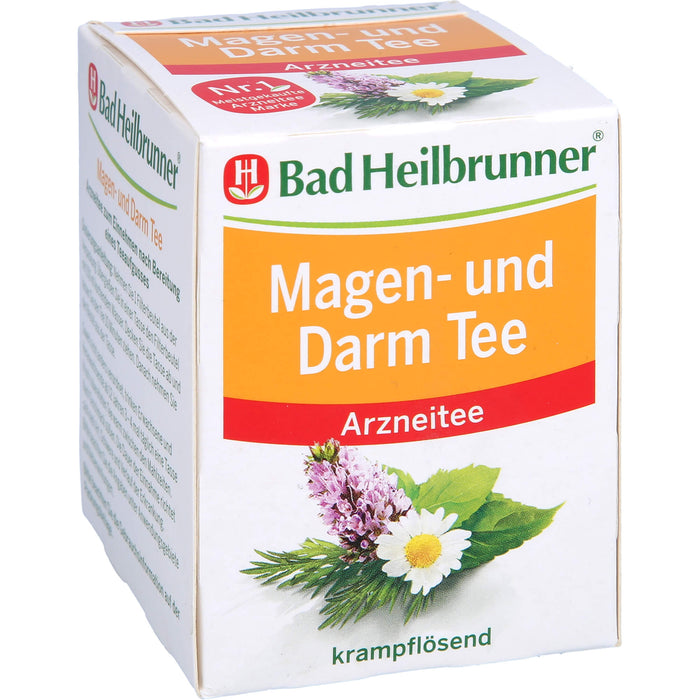 Bad Heilbrunner Magen- und Darm Tee, 8 pcs. Filter bag