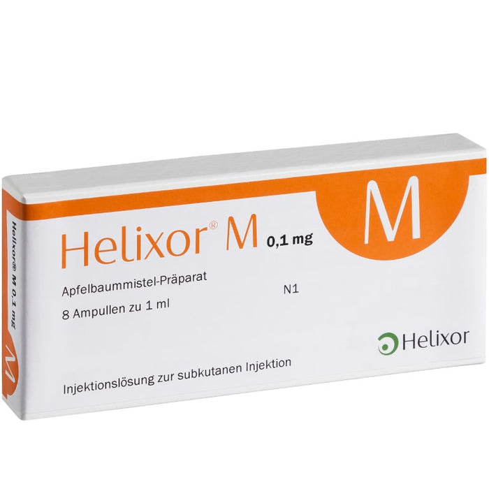 Helixor M 0,1 mg, 8 pcs. Ampoules