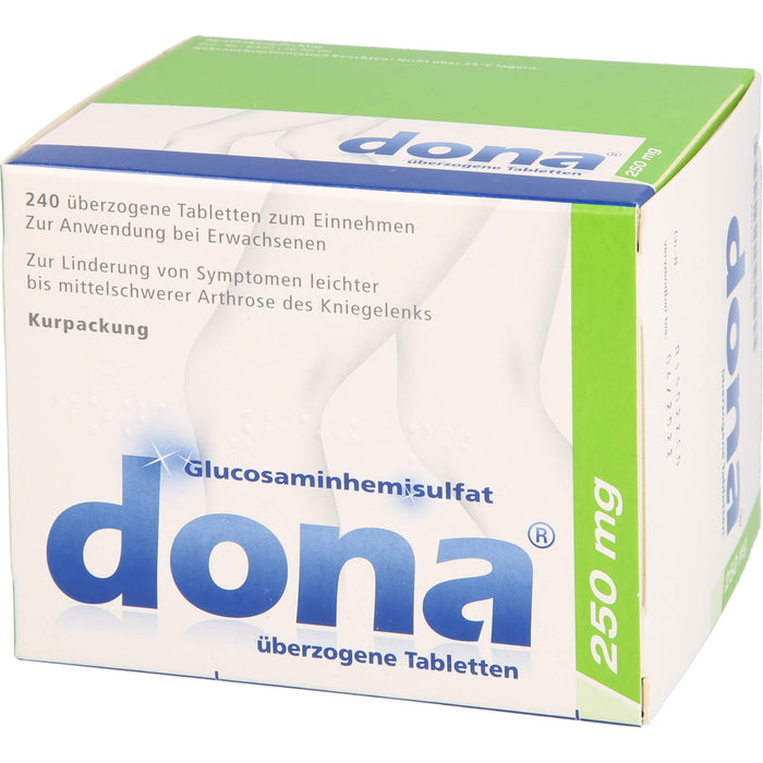 dona 250 mg überzogene Tabletten, 240 St UTA