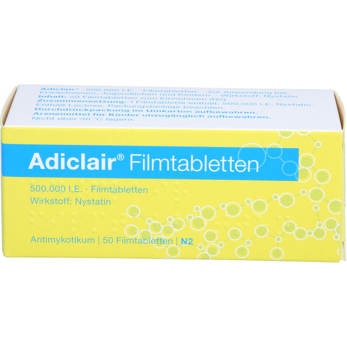 Adiclair Filmtabletten Antimykotikum, 50 pcs. Tablets