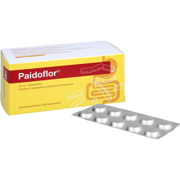 Paidoflor Kautabletten, 100 St KTA