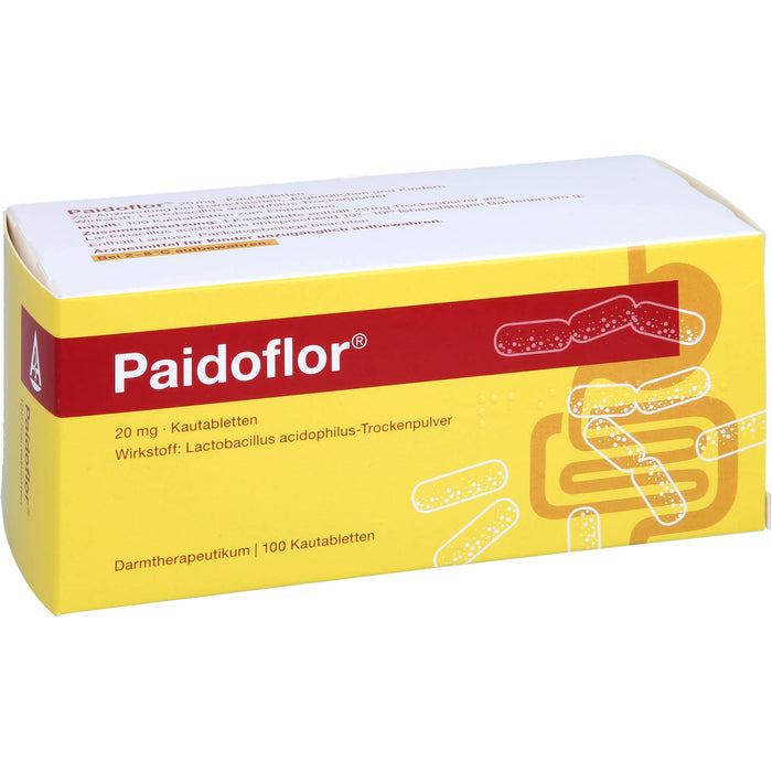 Paidoflor Kautabletten, 100 St KTA