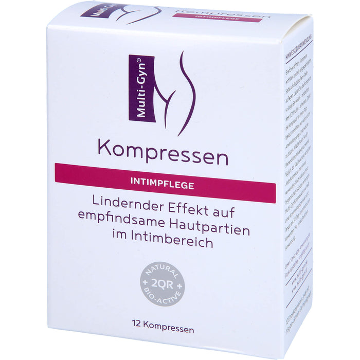 Multi-Gyn Kompressen Intimpflege, 12 pc Compresses