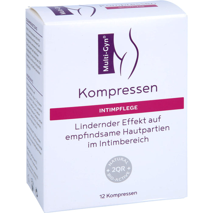 Multi-Gyn Kompressen Intimpflege, 12 pc Compresses