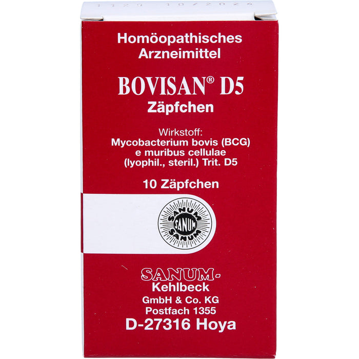 Bovisan D5 Supp., 10X2 g SUP