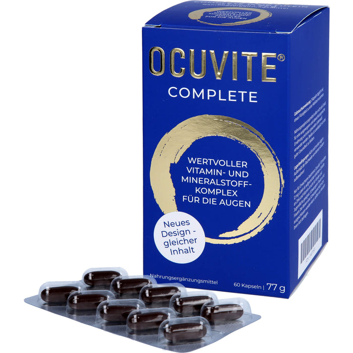 Ocuvite Complete 12 mg Lutein Kapseln, 60 pc Capsules