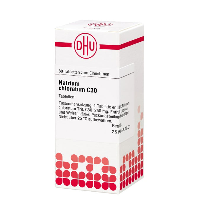 DHU Natrium chloratum C30 Tabletten, 80 St. Tabletten