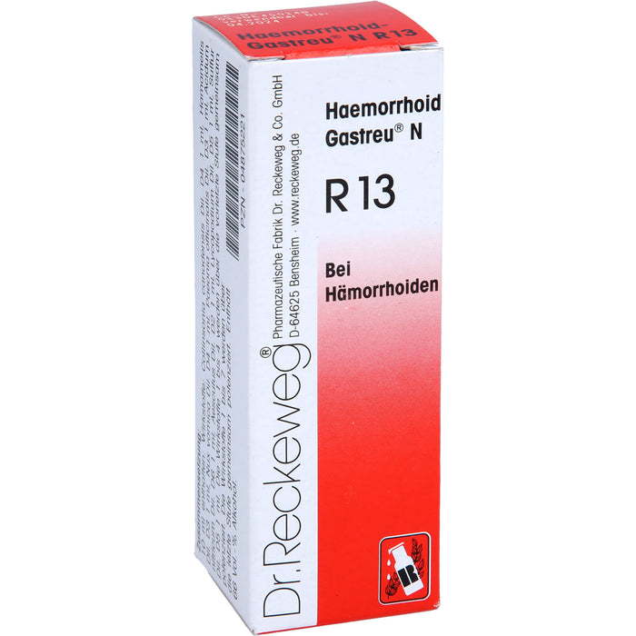 Haemorrhoid-Gastreu N R13 Tropfen bei Hämorrhoiden, 22 ml Lösung