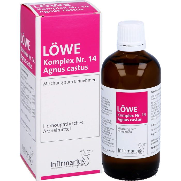 Löwe Komplex Nr. 14 Agnus castus Tropf., 100 ml TRO