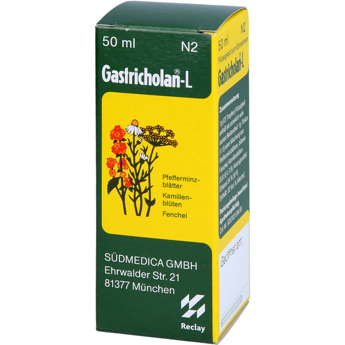 Gastricholan-L Flüssigkeit, 50 ml Solution