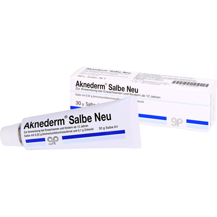 Aknederm Salbe Neu bei Hautunreinheiten, 30 g Salbe