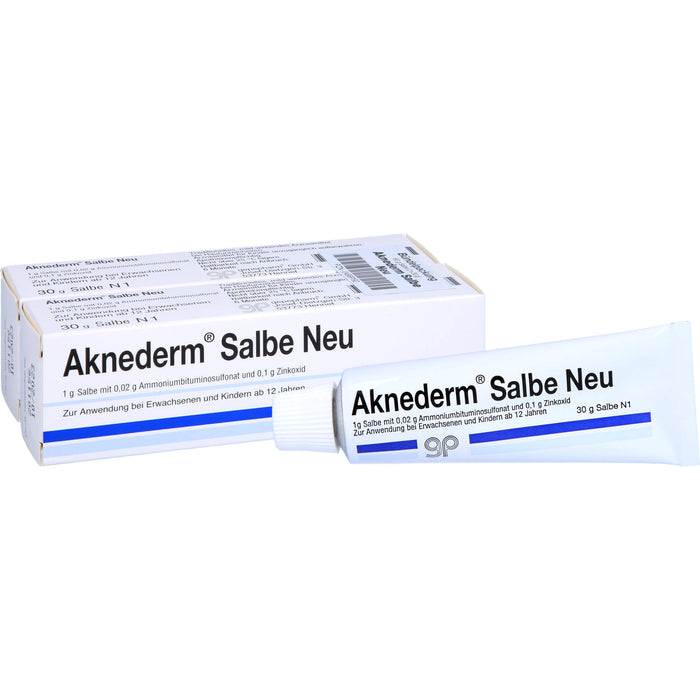 Aknederm Salbe Neu bei Hautunreinheiten, 60 g Salbe