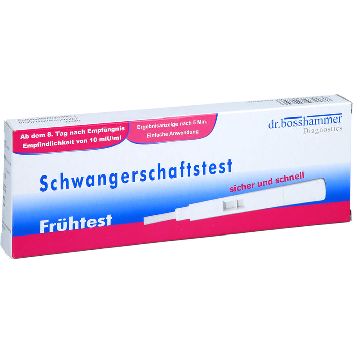 dr.bosshammer Schwangerschaftstest Frühtest, 1 pc Test