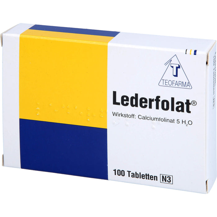 Lederfolat 6,35 mg, Tablette, 100 St. Tabletten