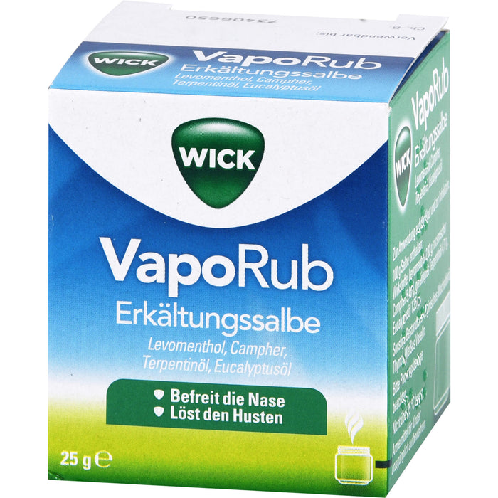 WICK VapoRup Erkältungssalbe, 25 g Ointment