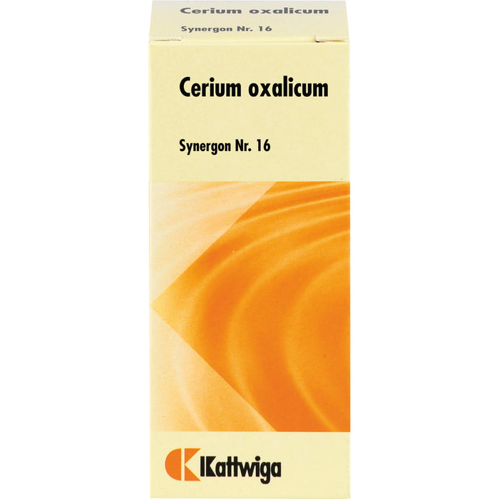 Kattwiga Synergon Nr. 16  Cerium oxalicum Tabletten, 100 pcs. Tablets