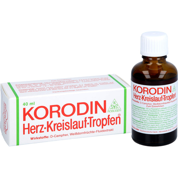 KORODIN Herz-Kreislauf-Tropfen, 40 ml Solution