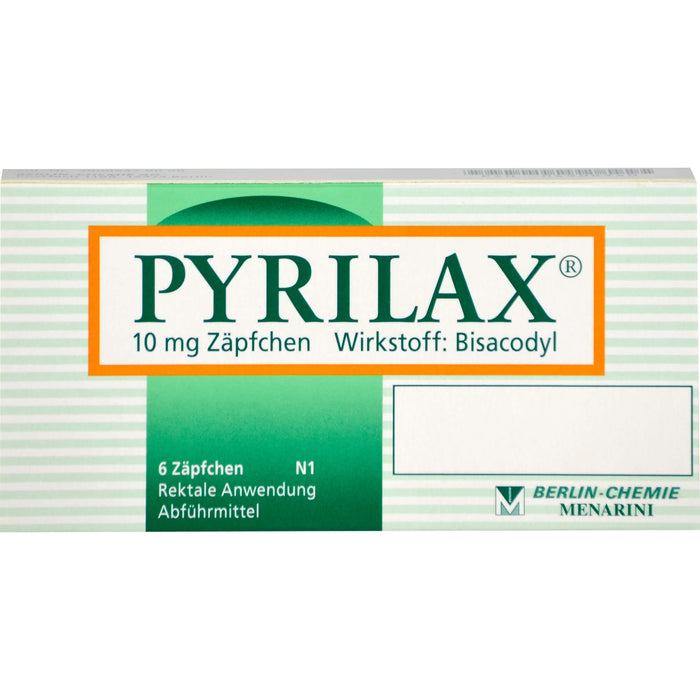 PYRILAX Zäpfchen Abfürmittel, 5 pcs. Suppositories