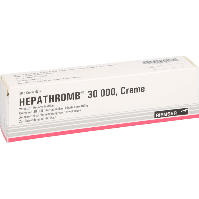 Hepathromb 30 000, Creme, 50 g Cream