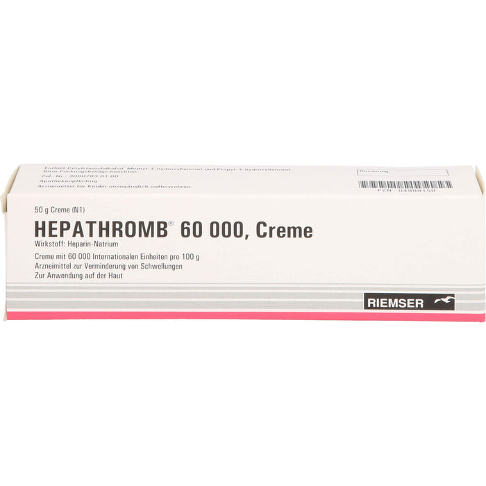 RIEMSER Hepathromb 60000 Creme, 50 g Creme