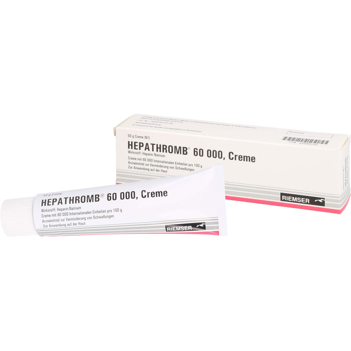 RIEMSER Hepathromb 60000 Creme, 50 g Crème