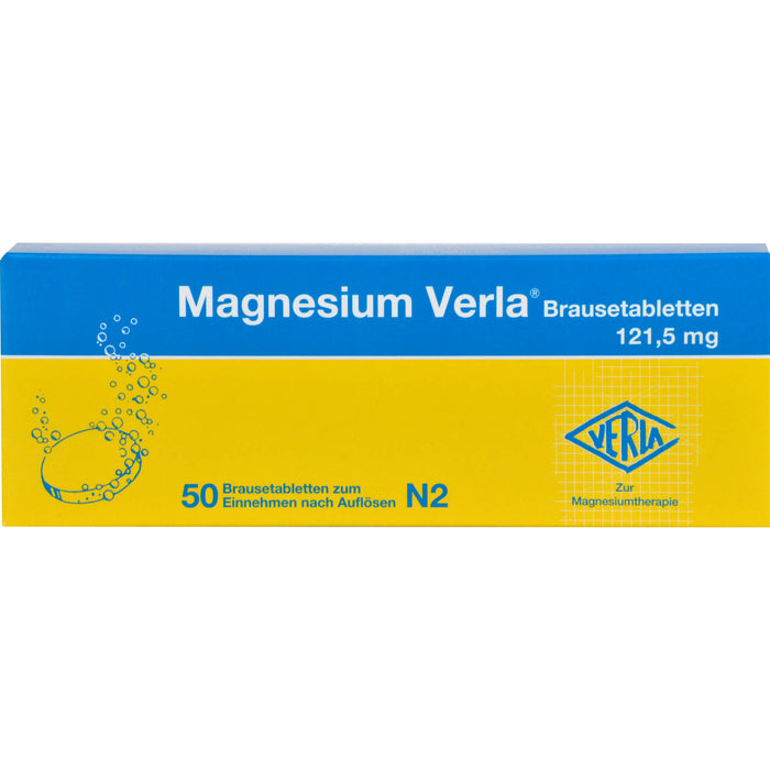 Magnesium Verla 121,5 mg Brausetabletten, 50 St. Tabletten