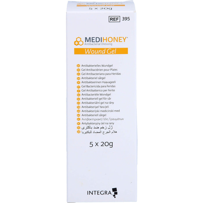 MEDIHONEY antibakterielles Wundgel, 5X20 g GEL