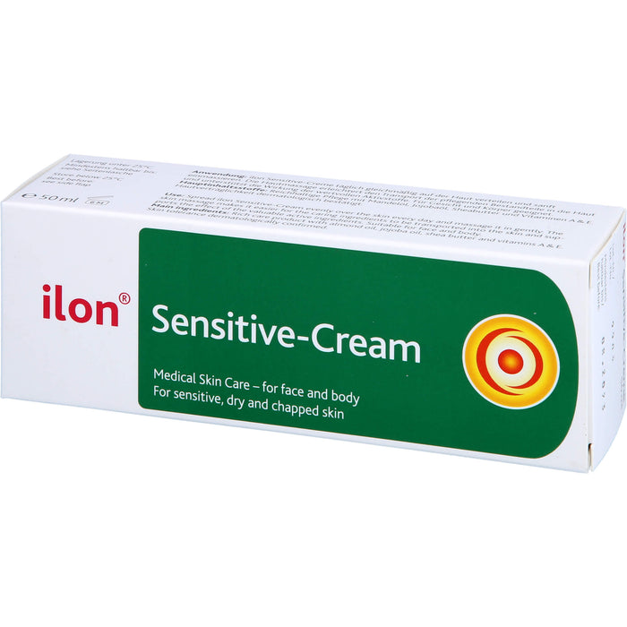 ilon Sensitive-Creme für trockene und rissige Haut, 50 ml Crème