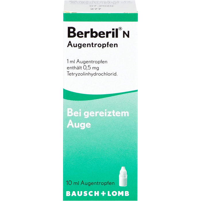 Berberil N Augentropfen bei gereizten Augen, 10 ml Solution