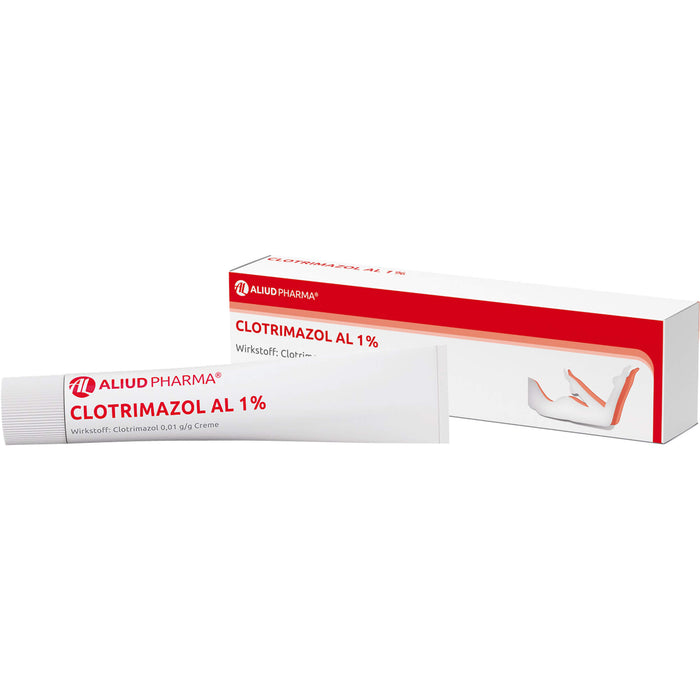 Clotrimazol AL 1 % Creme bei Pilzinfektionen, 20 g Cream