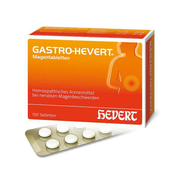 Gastro Hevert Magentabletten, 100 pc Tablettes