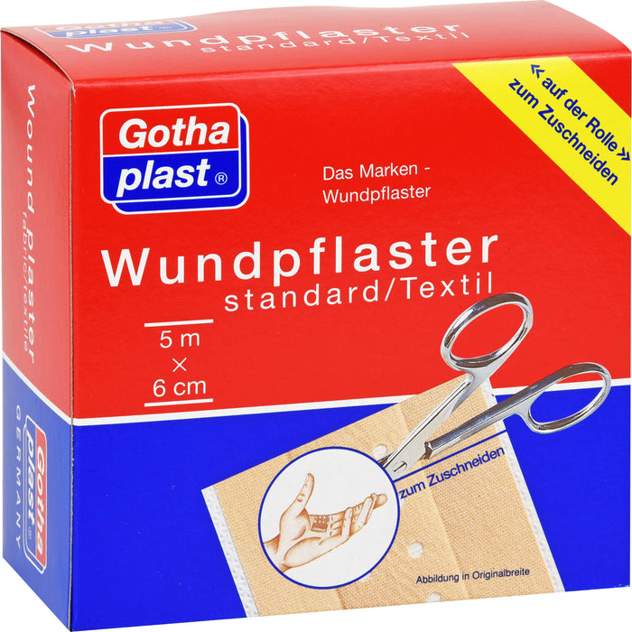 GOTHAPLAST WUNDPFLASTER STANDARD 5MX6CM, 1 St PFL