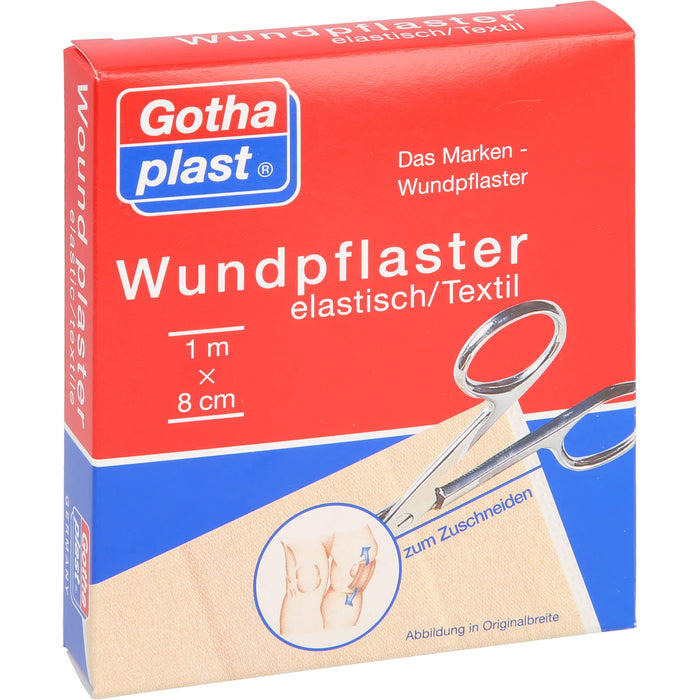 Gothaplast elastische Wundpflaster 1 m x 8 cm, 1 pc Pansement