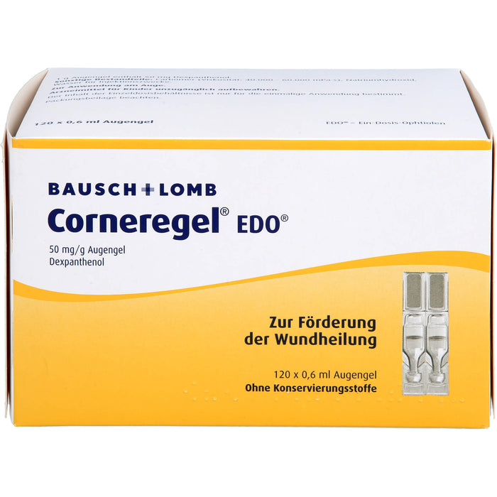 Corneregel EDO Augengel zur Förderung der Wundheilung, 120 pcs. Single-dose pipettes