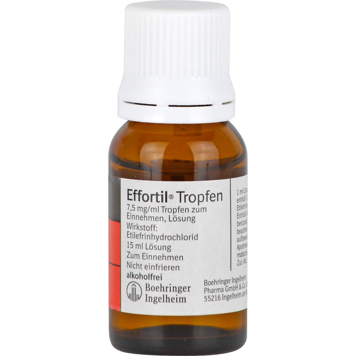 Effortil Tropfen 7,5 mg/ml kohlpharma, Tropfen zum Einnehmen, Lösung, 15 ml Solution