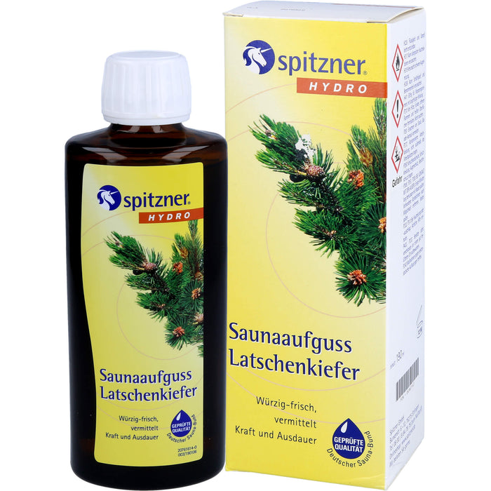 spitzner Hydro Saunaaufguss Latschenkiefer, 190 ml Concentrate