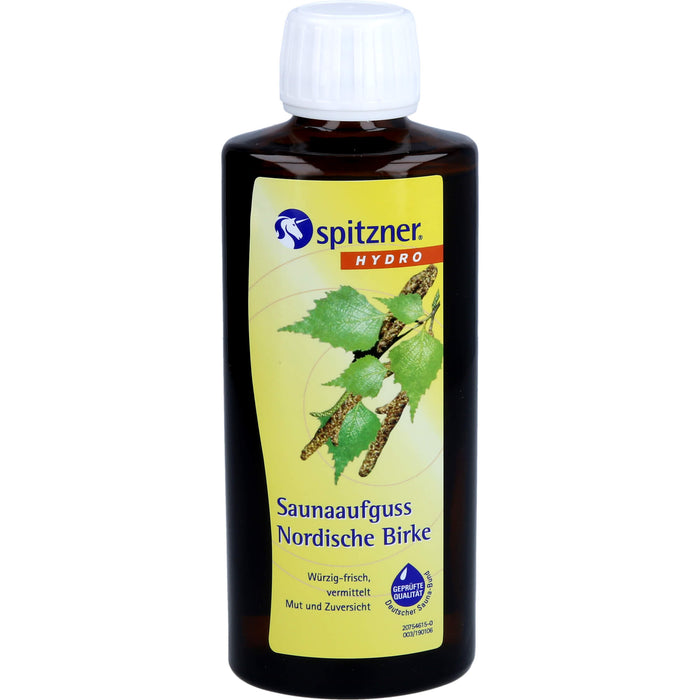 spitzner Hydro Saunaaufguss Nordische Birke, 190 ml Konzentrat