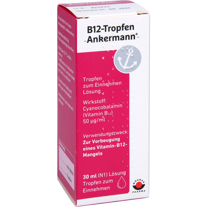 B 12 Ankermann Lösung, 30 ml Lösung