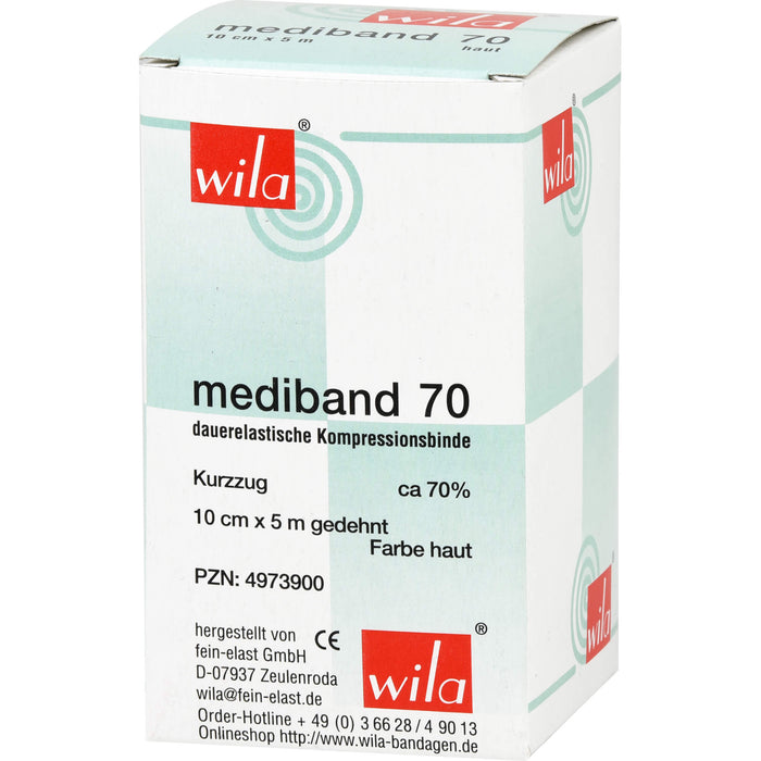 MEDIBAND 70KURZZ 5MX10CM H, 1 St BIN