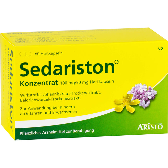 Sedariston Konzentrat, 60 St. Kapseln