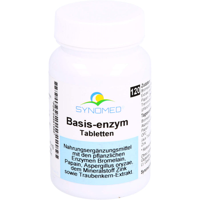 Synomed Basis-Enzym Tabletten, 120 pc Tablettes