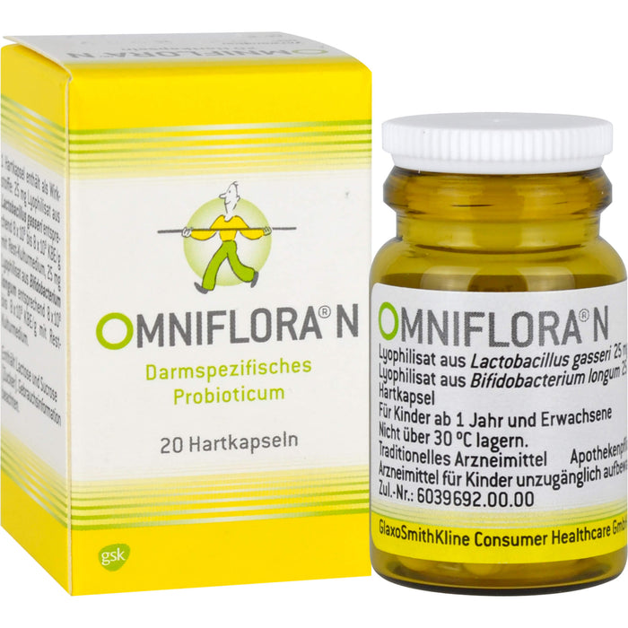 Omniflora N Kapseln Probiotikum, 20 pc Capsules