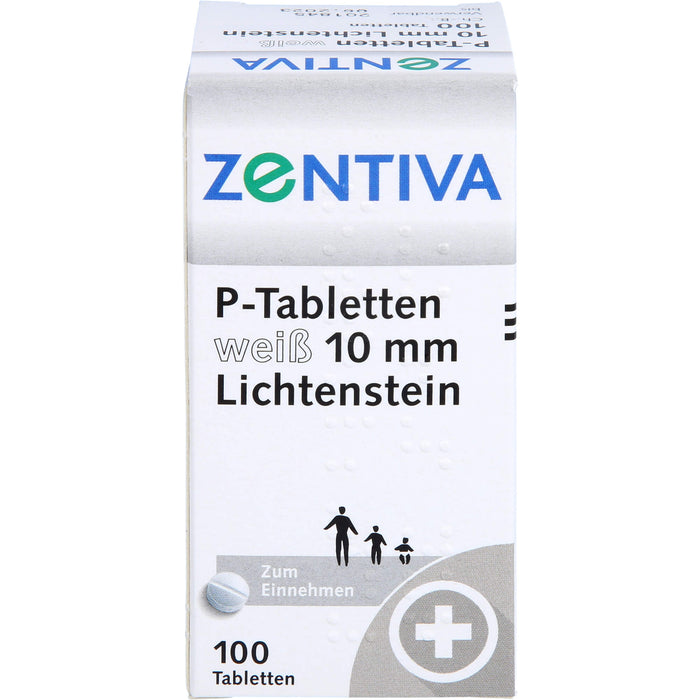 Winthrop P-Tabletten weiß 10 mm Lichtenstein, 100 pc Tablettes