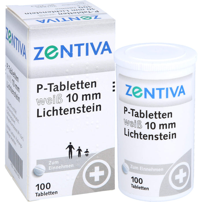 Winthrop P-Tabletten weiß 10 mm Lichtenstein, 100 pc Tablettes