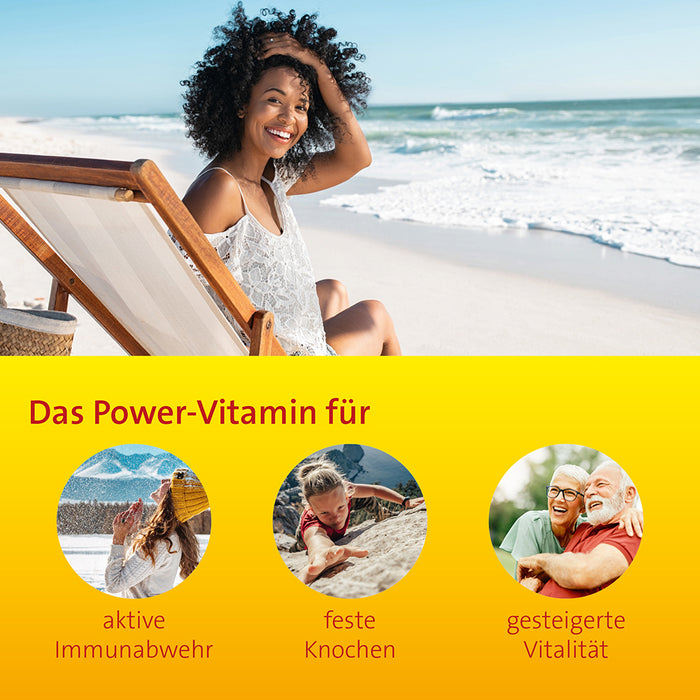 Vitamin D3 Hevert bei Mangel und erhöhtem Bedarf, 200 St. Tabletten