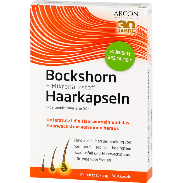 Arcon Bockshorn + Mikronährstoff Haarkapseln, 60 pc Capsules