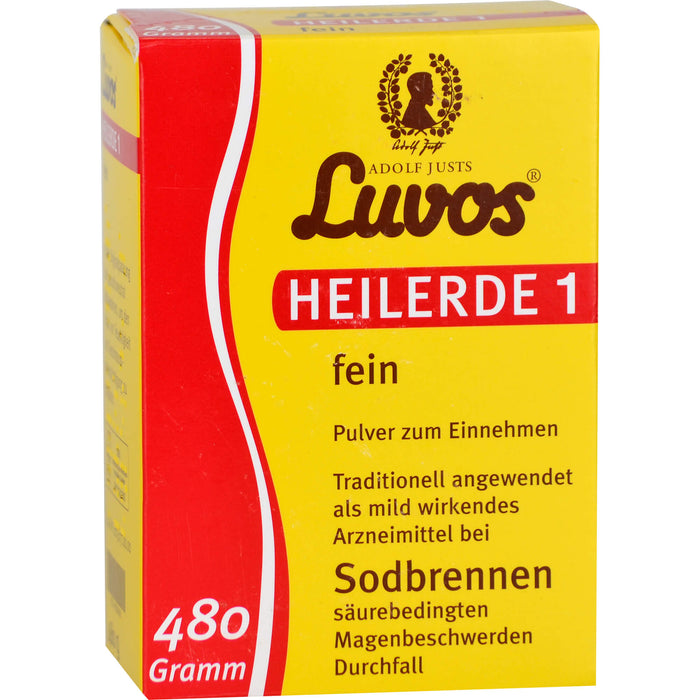 Luvos Heilerde 1 fein Pulver bei Sodbrennen, 480 g Poudre